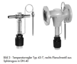 Bild von Samson Ventil Typ 2437 K, DN 15, Typenblatt T 2172, 1116102