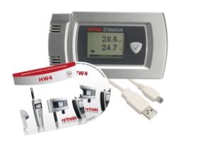 Bild von Rotronic HygroLog HL-20D-Set1 - Datenlogger mit Display - Art.-Nr.: HL-20D-SET1