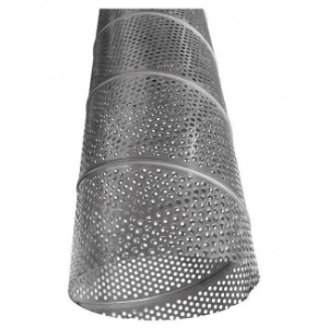 Picture of Lindab Spiralfalzrohr perforiert - verzinkt DN 450, Typ: SRP-V-450-3000-100