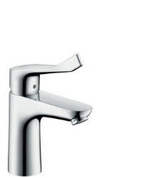 Bild von HANSGROHE Focus Einhebel-Waschtischmischer 100 CoolStart ohne Ablaufgarnitur, mit extra langem Griff, 31917000