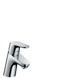 Bild von HANSGROHE Focus Einhebel-Waschtischmischer 70 CoolStart mit Zugstangen-Ablaufgarnitur, 31539000