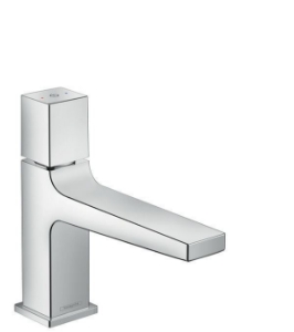 Bild von HANSGROHE Metropol Select-Waschtischmischer 100 mit Push-Open Ablaufgarnitur, 32570000