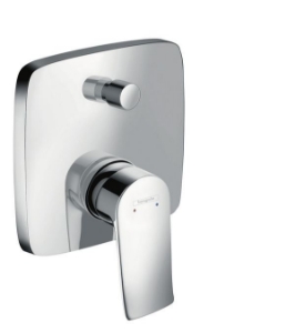 Bild von HANSGROHE Metris Einhebel-Wannenmischer Unterputz,  31454000