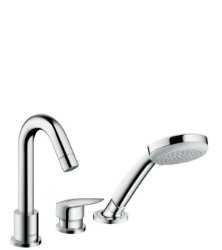 Bild von HANSGROHE Logis 3-Loch Einhebel-Wannenrandmischer,  71310000