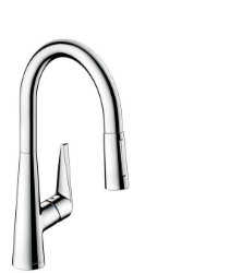 Bild von HANSGROHE Talis S Einhebel-Küchenmischer 200 mit Ausziehbrause,  72813000