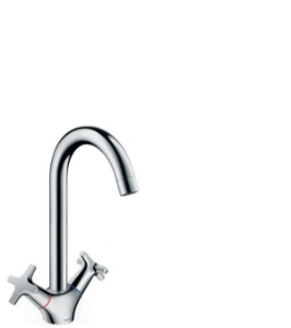 Bild von HANSGROHE Logis Classic 2-Griff Küchenarmatur,  71285000