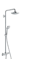 Bild von HANSGROHE Croma Select E 180 2jet Showerpipe EcoSmart 9 l/min,  27257400