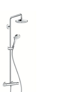 Bild von HANSGROHE Croma Select S 180 2jet Showerpipe EcoSmart 9 l/min,  27254400