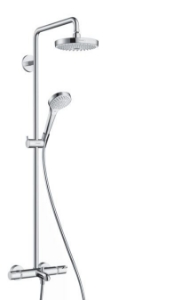 Bild von HANSGROHE Croma Select S 180 2jet Showerpipe Wanne,  27351400