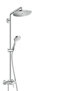 Bild von HANSGROHE Croma Select 280 Air 1jet Showerpipe mit Einhebelmischer,  26791000