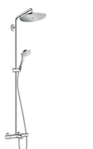 Bild von HANSGROHE Croma Select 280 Air 1jet Showerpipe Wanne,  26792000