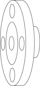 Bild von IMI Hydronic Engineering Anschluss mit Flansch G1" - D95 mm, Art.Nr. : 52759515