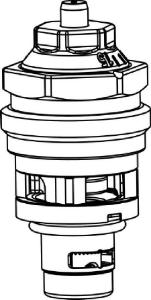 Bild von IMI Hydronic Engineering Ersatz-Thermostat-Oberteil Eclipse DN 10, 15, 20, Art.Nr. : 3930-02.300