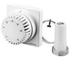 Bild von OVENTROP Thermostat „Uni FH“ 7-28 °C, 0 * 1-5, Fernverstellung 10 m, weiß, Art.Nr. : 1012297