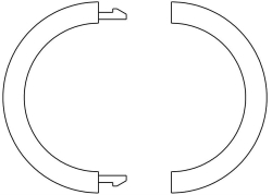 Bild von OVENTROP Decoring für Thermostate weiß, Set = 5 Stück, Art.Nr. : 1011393