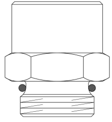 Bild von OVENTROP Stopfbuchsschraube Set = 5 Stück, Art.Nr. : 1026986