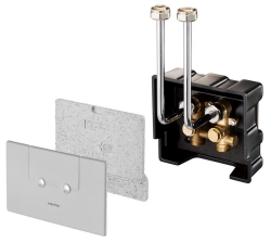 Bild von OVENTROP Heizkörperanbindung „Multimodul“ Wandeinbaukasten, Ventil, Rohrbögen, Art.Nr. : 1015651