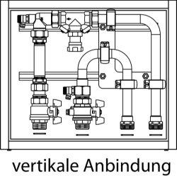 Bild von OVENTROP „Floorbox UV“ für verteilerlose, untere Anbindung von Flächenheizungen, Art.Nr. : 1022669