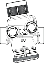 Bild von OVENTROP Regulierventil „Cocon QTZ“ ohne Messventile DN 25, PN 25, 300-2000 l/h, Art.Nr. : 1143668