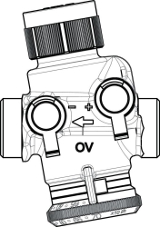 Bild von OVENTROP Regulierventil „Cocon QTZ“ mit Messventilen DN 25, PN 25, 300-2000 l/h, Art.Nr. : 1143268