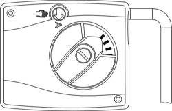 Bild von OVENTROP Stellmotor „Lineg“ für Drei- und Vierwegemischer, 24 V, Art.Nr. : 1350952