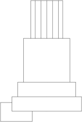 Bild von OVENTROP Adapter für „ESBE“ Stellmotor, Art.Nr. : 1350297