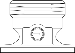 Bild von OVENTROP Sperrventil für Kesselverrohrung G 1 AG x G 1  1/2 Pumpenflansch, Art.Nr. : 1359070