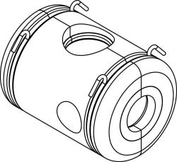 Bild von OVENTROP Isolierschale für „Optibal TW“ Kugelhahn, DN 15, Art.Nr. : 4208881