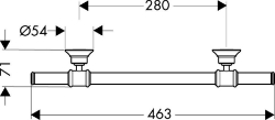 Bild von AXOR Montreux Haltestange, Art.Nr. 42030000