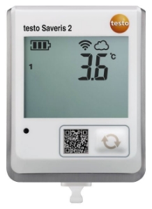 Bild von testo Saveris 2-T1 - Funk-Datenlogger mit Display und integriertem NTC-Temperaturfühler, Art.Nr. : 0572 2031