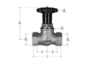 Bild von JRG Geradsitzventil LegioStop PN16, DN15 - Art.Nr. : 5350.240