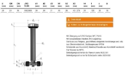 Bild von JRG Sanipex MT Unterputz-Geradsitzventil JRG LegioStop,  d  (mm) :20, Art.Nr. : 5922.020