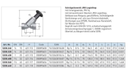 Bild von JRG Schrägsitzventil IG ohne Entl.1" - Art.Nr. : 5200.400