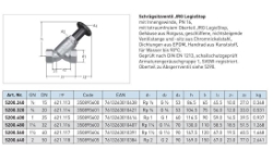 Bild von JRG Schrägsitzventil IG ohne Entl.3/4" - Art.Nr. : 5200.320