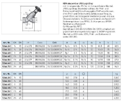 Bild von KRV absperrbar MT JRG LegioStop mit Innengewinde, PN 16, DN15 - Art.Nr. : 5266.240