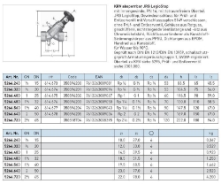 Bild von KRV absperrbar MT JRG LegioStop mit Innengewinde, PN 16, DN25 - Art.Nr. : 5266.400