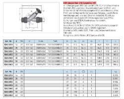 Bild von KRV absperrbar MT JRG LegioStop, PN 10, 16mm, DN12 - Art.Nr. : 5262.016