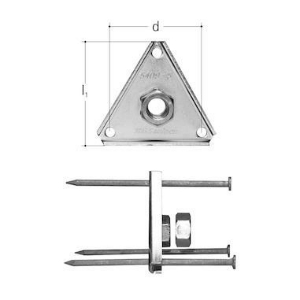 Bild von JRG Sanipex Befestigungs-Set Zwischenschalung, Art.Nr. : 5409.007