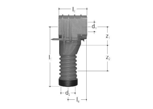 Bild von JRG Sanipex Calor Dose 90°, d 12(mm), Art.Nr. : 5412.012