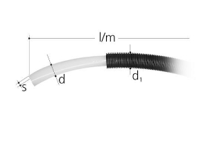 Bild von JRG Sanipex Calor Rohr d 12 mm, DN 8 mm, 50 m, Art.Nr. : 5711.012