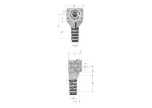 Bild von JRG Sanipex Dose 90°, d 12(mm), GN 1∕2(inch), Art.Nr. : 5400.050