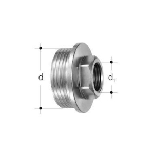 Bild von JRG Sanipex JRGUSIT NG Reduktionsnippel, d G (inch): 1 1∕2, Art.Nr. : 5147.586