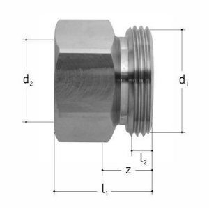 Bild von JRG Sanipex JRGUSIT NG Übergang,DN 3 1 1∕4, DN(mm): 32mm, Art.Nr. : 5171.480