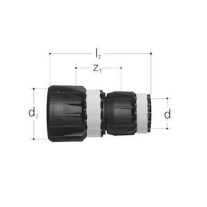 Bild von JRG Sanipex MT Reduktion,  d1  (mm) :20, Art.Nr. : 4730.100