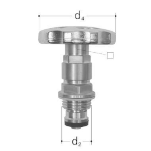 Bild von JRG Sanipex Oberteil mit Handrad, GN (inch): 1∕2, Art.Nr. : 5340.241