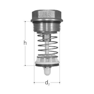 Bild von JRG Sanipex Rückflussverhinderer Oberteil, GN (inch): 2, , Art.Nr. : 1628.640