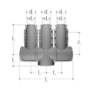 Bild von JRG Sanipex Schutzschalen-Set 3-fach, d-d-d (mm): 12 ‐ 16 ‐ 20, , Art.Nr. : 5758.003