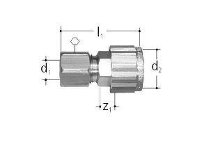 Bild von JRG Sanipex Übergang, d 12(mm), DN 10(mm), Art.Nr. : 5487.005