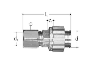 Bild von JRG Sanipex Übergang, d 12(mm), DN 10(mm), Art.Nr. : 5507.012