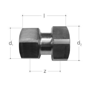 Bild von JRG Sanipex Verschraubung,  GN (inch): 1 1∕2, Art.Nr. : 8333.560